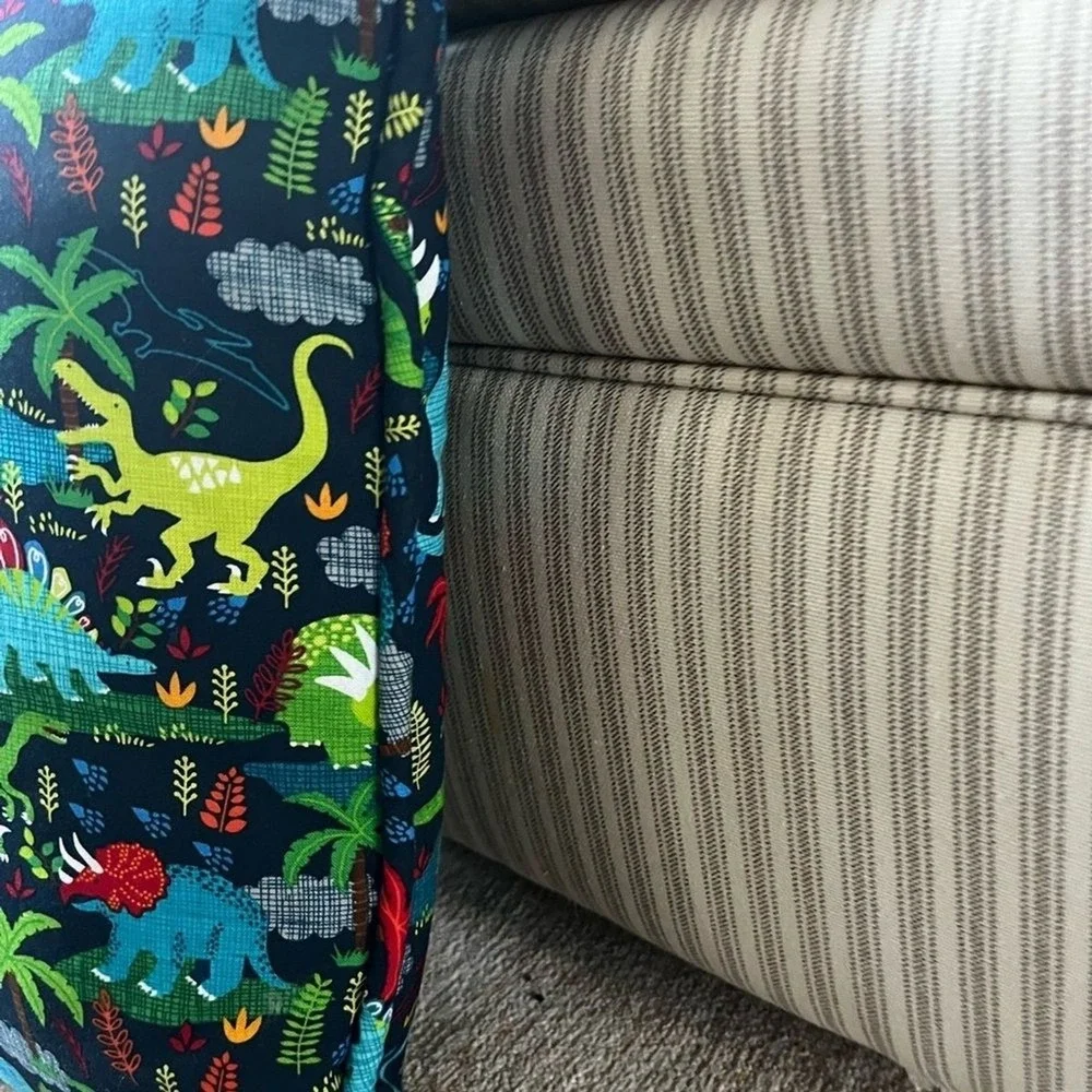 Kids‎ Dinosaur Pillow Colorful T-Rex, Brontosaurus, & Friends Custom Made 16